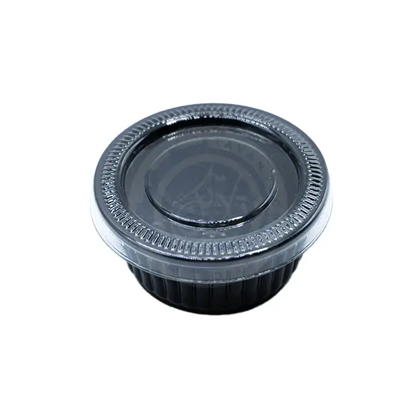 سس کاپ دو انسی PP با درب PET سلفون