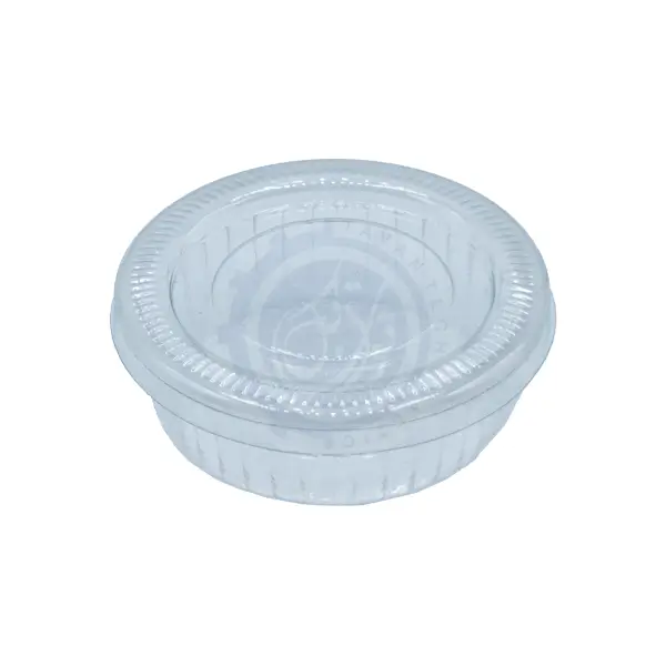 سس کاپ یک و نیم انسی PP با درب PET سلفون