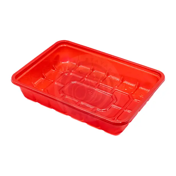 ظرف گوشتی 16*23*3 سانتی متر PP