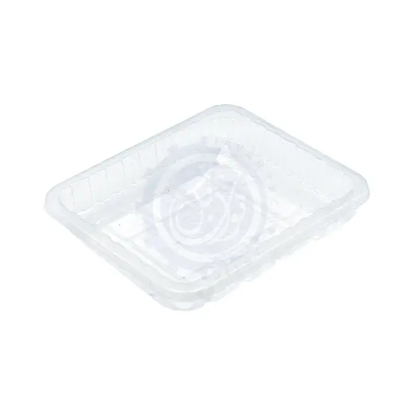 ظرف میوه 1000 گرمی ابعاد 27*18*8  سانتی متر pp شفاف